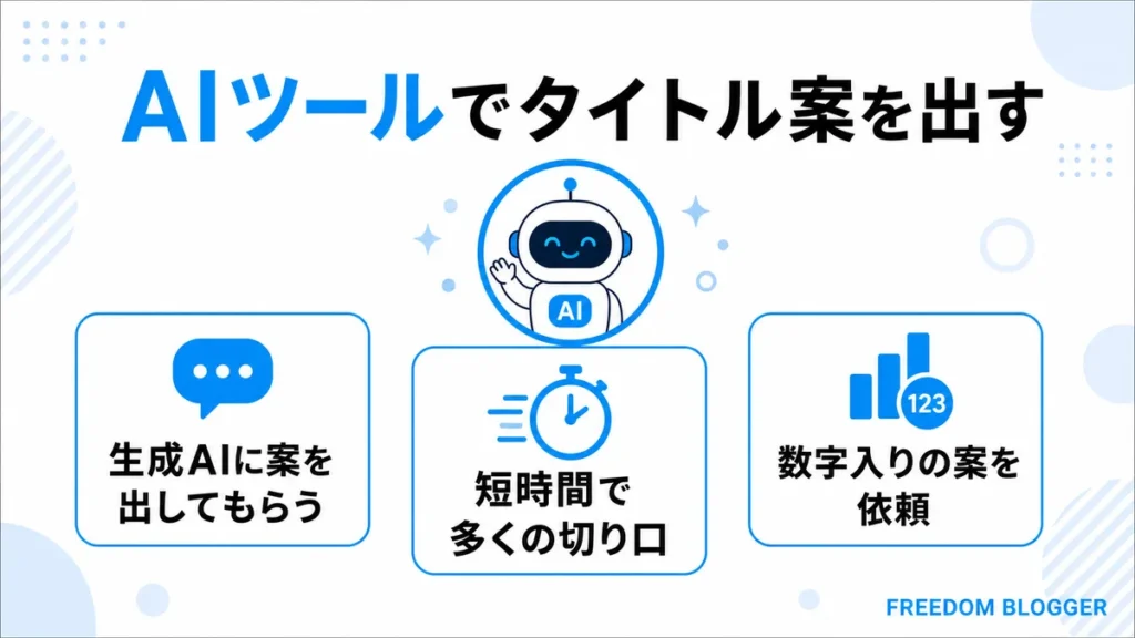 AIツールでタイトル案を出す方法