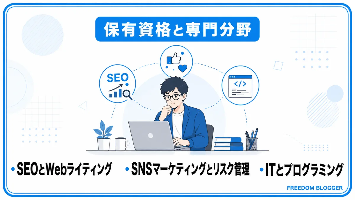 運営者が保有する資格一覧