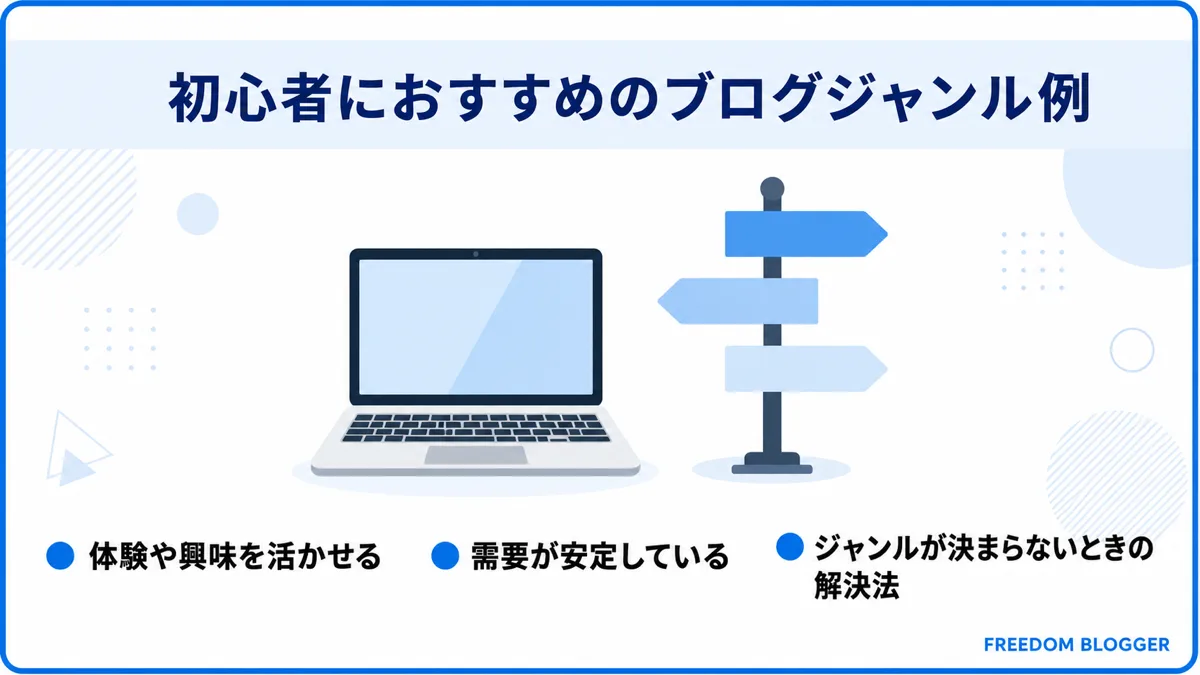 初心者におすすめのブログジャンル一覧
