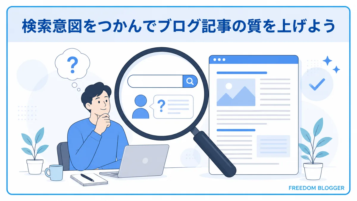 ブログの検索意図の調べ方から記事構成、公開後の検証までのまとめ